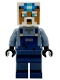 Minifig No: min219 Name: Miner - Dark Blue Overalls Minifig No: min219 Name: Miner - Dark Blue Overalls
