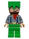 Minifig No: min248  Name: Hero - Sand Blue Torso, Bright Green Legs and Helmet