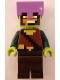Minifig No: min257  Name: Jungle Ranger - Medium Lavender Helmet