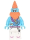 Minifig No: mk091  Name: Sandy - Medium Azure Torso with Necklace and Pouch