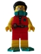Minifig No: mk095  Name: Mr. Tang - Red Diving Suit