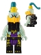 Minifig No: mk111  Name: The Golden-Winged Eagle - Black Neck Bracket with Harness