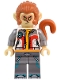 Minifig No: mk171  Name: Monkey King - White Jacket, Flat Silver Legs