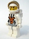 Minifig No: mm014  Name: Mars Mission Astronaut with Helmet and Cheek Lines and Backpack