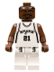 Minifig No: nba004  Name: NBA Tim Duncan, San Antonio Spurs #21