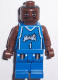 Minifig No: nba015  Name: NBA Tracy McGrady, Orlando Magic #1 (Blue Uniform)