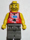 Minifig No: nba030 Name: NBA player, Number 4 with Dark Gray Legs Minifig No: nba030 Name: NBA player, Number 4 with Dark Gray Legs