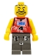Minifig No: nba030  Name: NBA Player, Number 4 with Dark Gray Legs