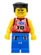 Minifig No: nba031  Name: NBA Player, Number 10 with Blue Legs