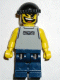 Minifig No: nba032 Name: Basketball Street Player, Light Gray Torso and Dark Blue Legs Minifig No: nba032 Name: Basketball Street Player, Light Gray Torso and Dark Blue Legs