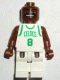 Minifig No: nba040 Name: NBA Antoine Walker, Boston Celtics #8 (White Uniform) Minifig No: nba040 Name: NBA Antoine Walker, Boston Celtics #8 (White Uniform)