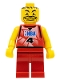 Minifig No: nba044a  Name: NBA Player, Number 4 with Red Non-Spring Legs