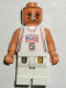 Minifig No: nba047  Name: NBA Jason Kidd, New Jersey Nets #5 (White Uniform)