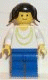 Minifig No: ncklc009 Name: Necklace Gold - Blue Legs, Black Pigtails Hair Minifig No: ncklc009 Name: Necklace Gold - Blue Legs, Black Pigtails Hair