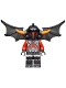 Minifig No: nex065  Name: Ash Attacker - Orange Horns, Wings