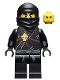 Minifig No: njo0006 Name: Cole - The Golden Weapons Minifig No: njo0006 Name: Cole - The Golden Weapons