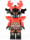 Minifig No: njo0075 Name: Stone Army Warrior - Red Face Minifig No: njo0075 Name: Stone Army Warrior - Red Face