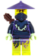 Minifig No: njo0182  Name: Ghost Warrior Ghurka