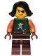 Minifig No: njo0218 Name: Cyren - Dark Green Outfit Minifig No: njo0218 Name: Cyren - Dark Green Outfit
