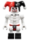 Minifig No: njo0247  Name: Krazi (Skulkin) - Vertical Grip Hands, Red and Black Jester Hat