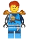 Minifig No: njo0287  Name: Jay (Honor Robe) - Day of the Departed, Hair, Pearl Gold Shoulder Armor