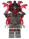 Minifig No: njo0308 Name: Vermillion Warrior Minifig No: njo0308 Name: Vermillion Warrior