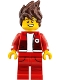 Minifig No: njo0327 Name: Kai - The LEGO Ninjago Movie, Hair, Red Legs and Jacket, Bandage on Forehead Minifig No: njo0327 Name: Kai - The LEGO Ninjago Movie, Hair, Red Legs and Jacket, Bandage on Forehead