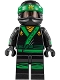 Minifig No: njo0339 Name: Green Ninja Suit Minifig No: njo0339 Name: Green Ninja Suit