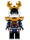 Minifig No: njo0390  Name: Samurai X (Pixal / P.I.X.A.L.) - Sons of Garmadon / Hunted, Large Horns