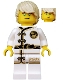 Minifig No: njo0429  Name: Lloyd - White Wu-Cru Training Gi, Tousled Hair