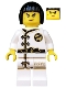 Minifig No: njo0430  Name: Nya - White Wu-Cru Training Gi, Black Bob Cut Hair