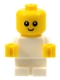 Minifig No: njo0446  Name: Baby - White Body with Yellow Hands, Head with Neck