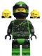 Minifig No: njo0481 Name: Lloyd - Hunted, Green Wrap and Neck Bracket Minifig No: njo0481 Name: Lloyd - Hunted, Green Wrap and Neck Bracket