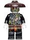 Minifig No: njo0488  Name: Dragon Hunter with Dark Brown Hat
