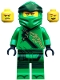 Lego part: Lloyd - Legacy, Dark Green Sash