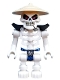 Minifig No: njo0496  Name: Wyplash (Skulkin) - Legacy, Angular Rib Cage, Closed Mouth, Shoulder Pads