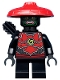 Minifig No: njo0500 Name: Stone Army Scout, Green Face Minifig No: njo0500 Name: Stone Army Scout, Green Face