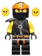 Minifig No: njo0532 Name: Cole - Secrets of the Forbidden Spinjitzu Minifig No: njo0532 Name: Cole - Secrets of the Forbidden Spinjitzu