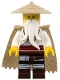 Minifig No: njo0550  Name: Wu Master, Fuzzy Cape