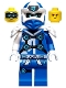 Lego part: Jay - Digi Jay, Shoulder Armor with Scabbard