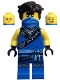 Lego part: Jay - Legacy, Rebooted, Ninjago Logogram 'MANTER' on Torso