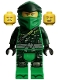 Minifig No: njo0597 Name: Lloyd - Hunted Robe, Green Wrap Type 4 Minifig No: njo0597 Name: Lloyd - Hunted Robe, Green Wrap Type 4