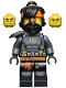 Minifig No: njo0678 Name: Cole - The Island, Mask and Hair with Bandana Minifig No: njo0678 Name: Cole - The Island, Mask and Hair with Bandana