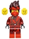 Minifig No: njo0706 Name: Kai - The Island, Mask, Hair with Bandana, Neck Bracket Minifig No: njo0706 Name: Kai - The Island, Mask, Hair with Bandana, Neck Bracket