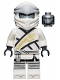 Lego part: Zane - Legacy, Flat Silver Head