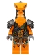 Minifig No: njo0752 Name: Boa Destructor - Harness Torso, Orange Head, Shoulder Pads Minifig No: njo0752 Name: Boa Destructor - Harness Torso, Orange Head, Shoulder Pads