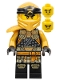 Minifig No: njo0758 Name: Cole (Golden Ninja) - Crystalized Minifig No: njo0758 Name: Cole (Golden Ninja) - Crystalized