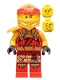 Lego part: Kai (Golden Ninja) - Crystalized