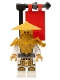 Minifig No: njo0784 Name: Wu Sensei - Crystallized with Flag Minifig No: njo0784 Name: Wu Sensei - Crystallized with Flag