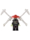 Minifig No: njo0801  Name: Bone Guard - Neck Bracket, Bone Swords and Sickles